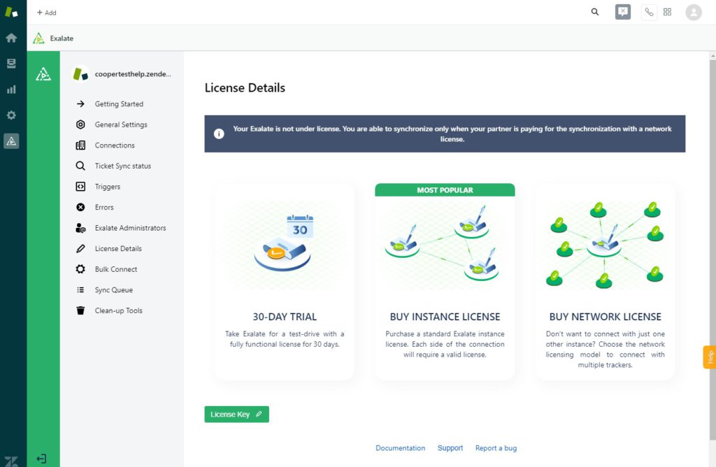 zendesk integration license