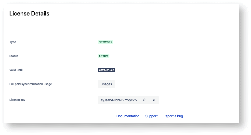 exalate license details for zendesk