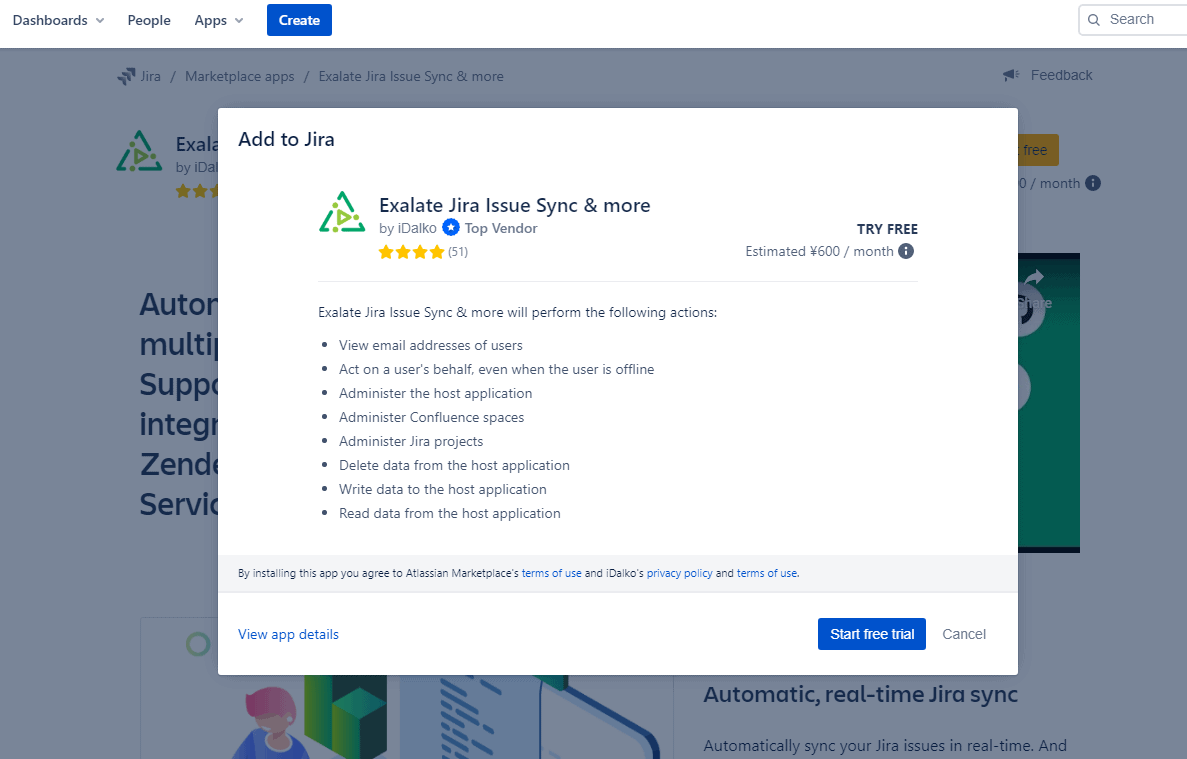 Exalate free trial for jira cloud