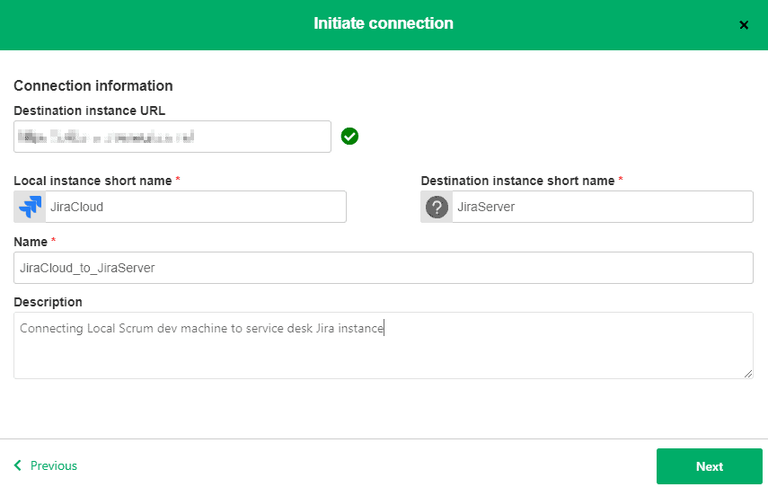 jira jira connection name and description