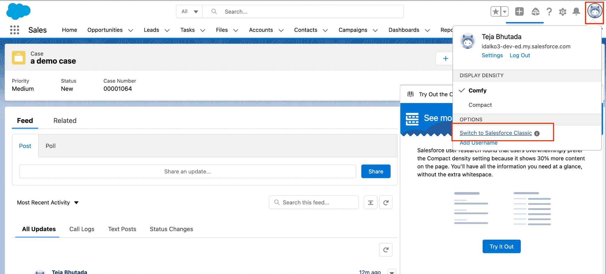 Salesforce Tracker URL